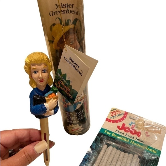 Mister Greenbean Original Plant Watcher Stick Holder with Jobe Sticks - Picture 1 of 9
